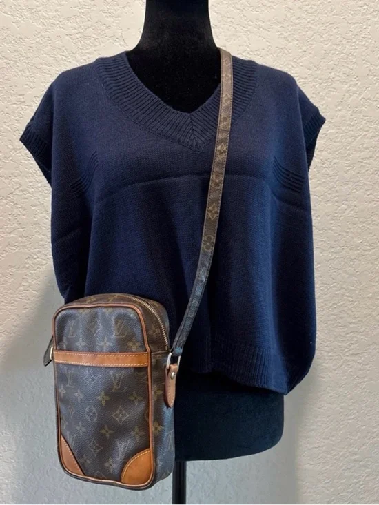 Louis Vuitton Brown Monogram Danube Crossbody Bag - Picture 2 of 15